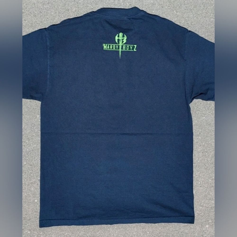Vtg 2017 WWE Authentic The Hardy Boyz Reborn By Fate T-Shirt Size (L) - Picture 5 of 5